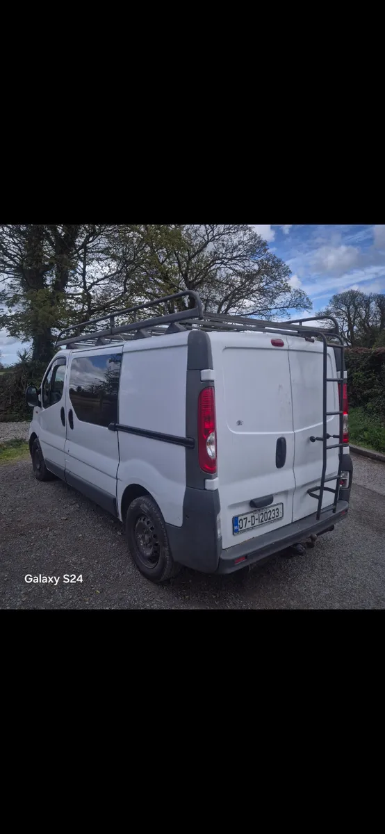 Vauxhall Vivaro crew cab cvrt for 11 months - Image 2