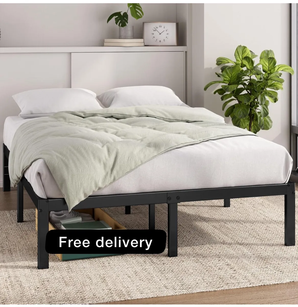 Super King Bed frame  Bed 180 x 200 cm  36cm Heigh - Image 1