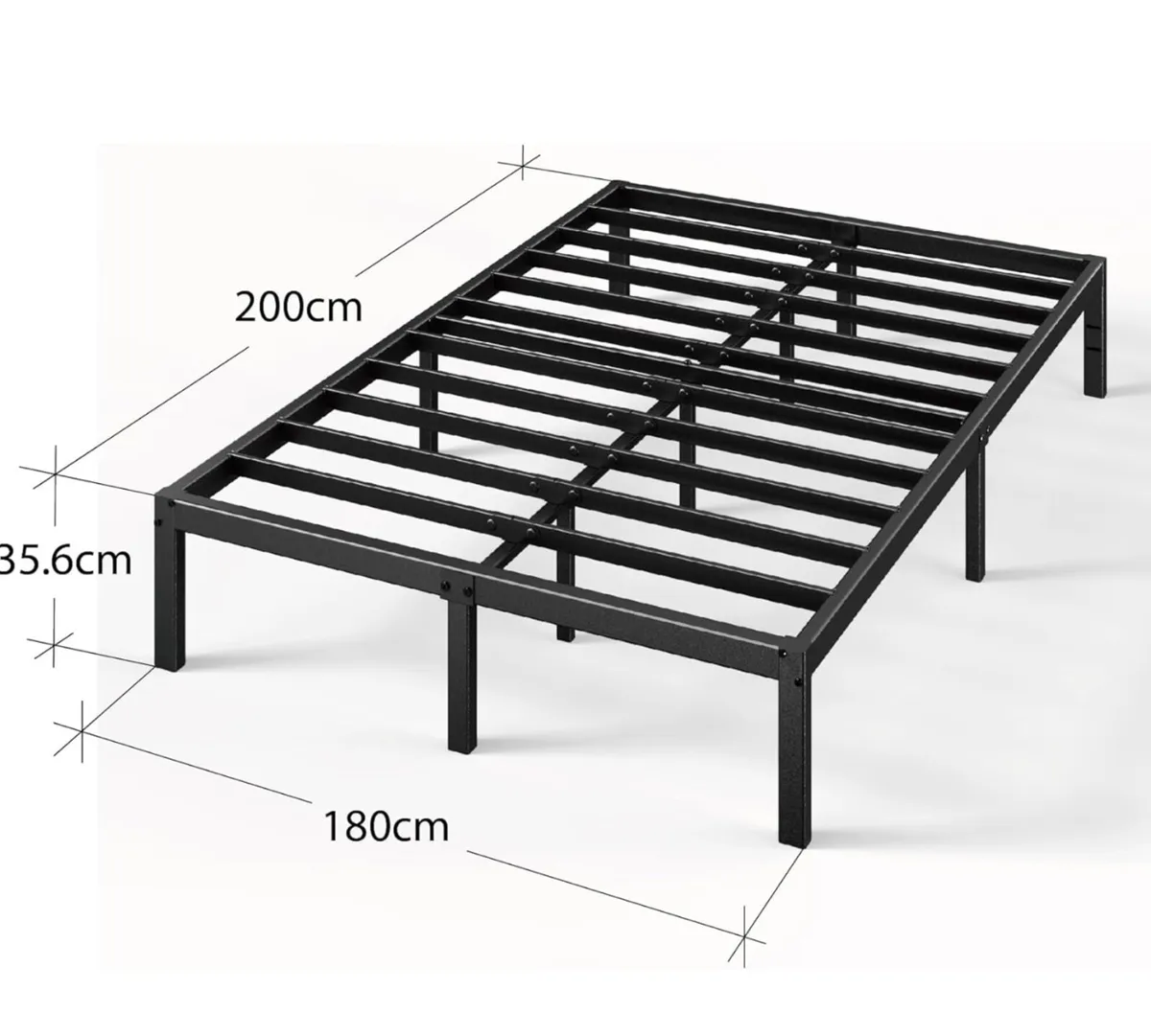 Super King Bed frame  Bed 180 x 200 cm  36cm Heigh - Image 2