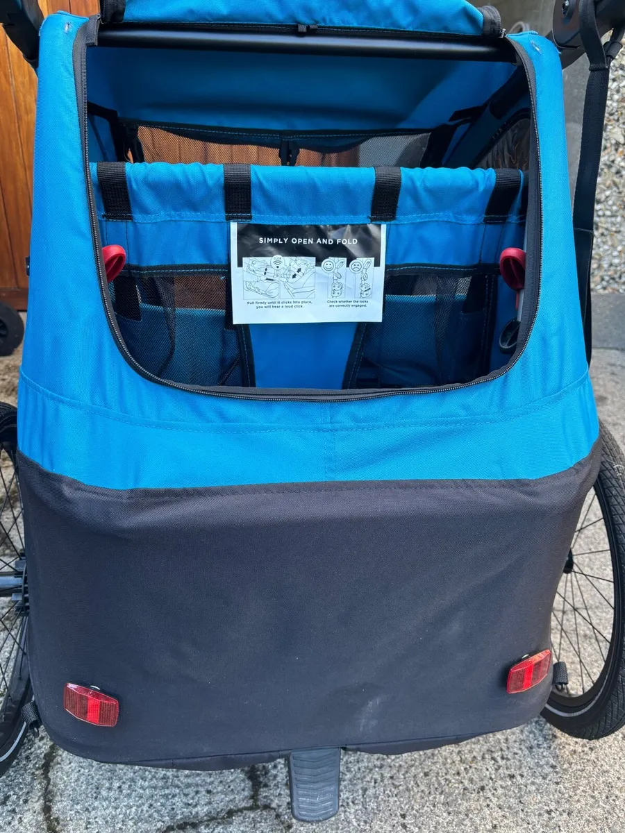 Two seater bike trailer - Image 3