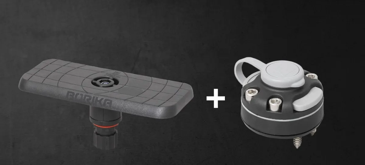 Fishfinder mount for PVC or hard surface 7''-9'' - Image 3