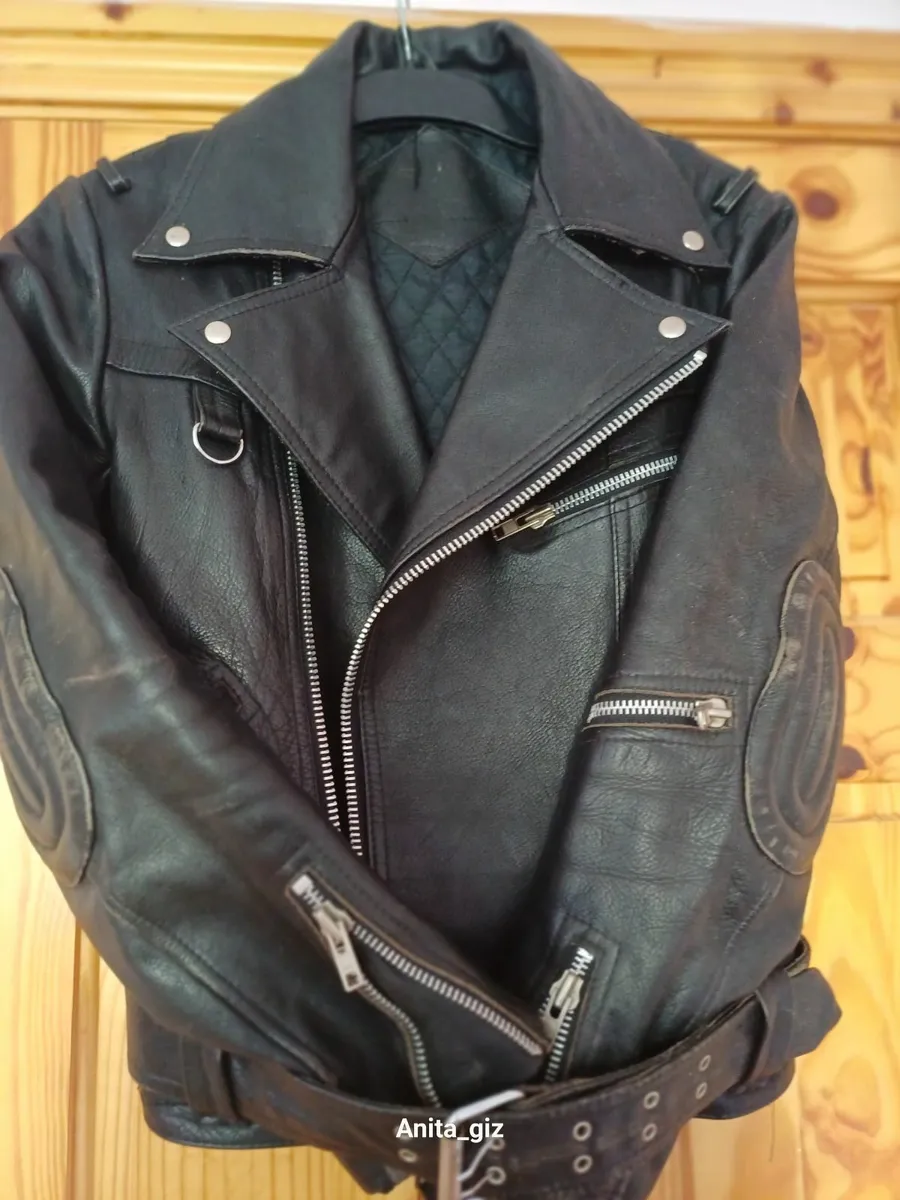 Motorbike leather jacket - Image 2