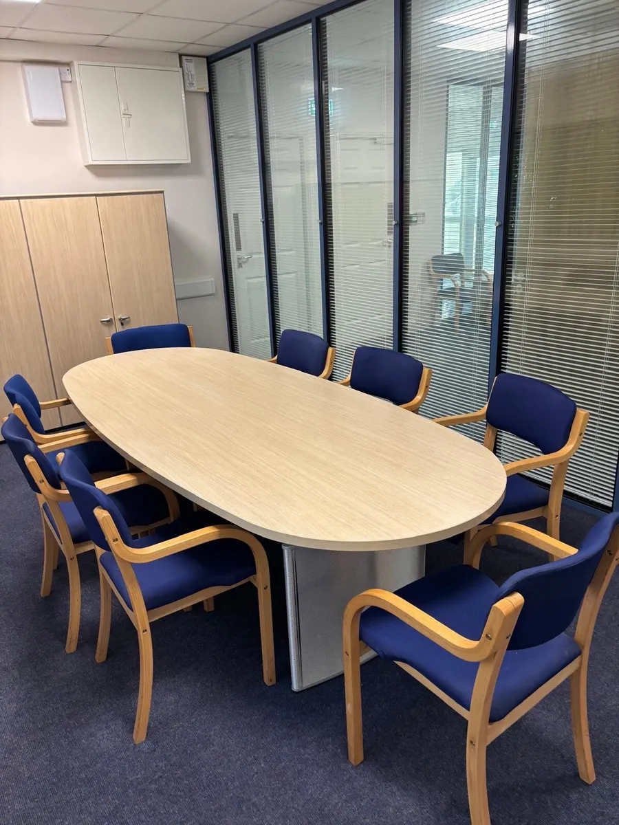 Conference Table & 8 chairs