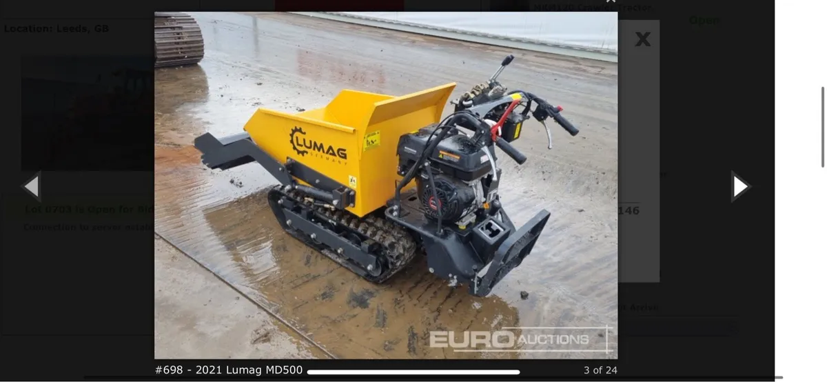 Lumag MD500H Mini Dumper - Image 2