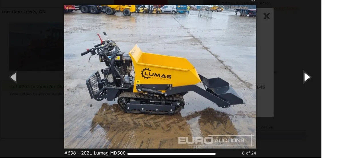 Lumag MD500H Mini Dumper - Image 3