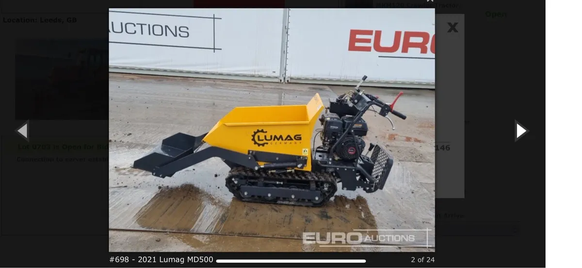Lumag MD500H Mini Dumper - Image 4