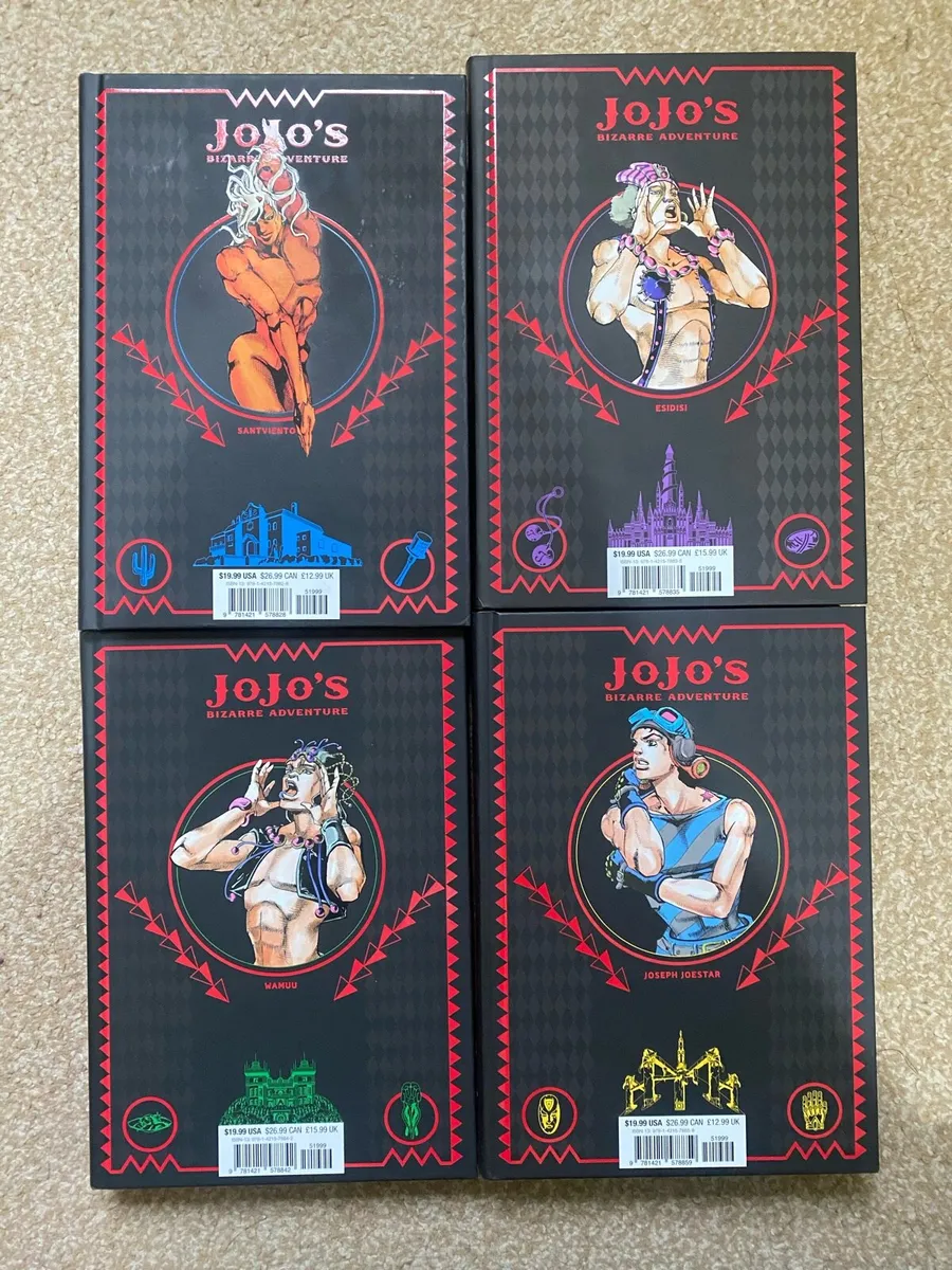 Jojo’s bizarre adventure part 2 vol 1-4 complete - Image 3