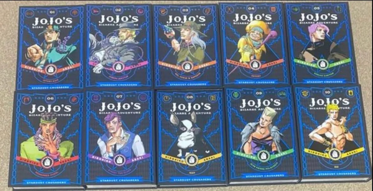 Jojo’s bizarre adventure part 3 vol 1-10 complete - Image 2