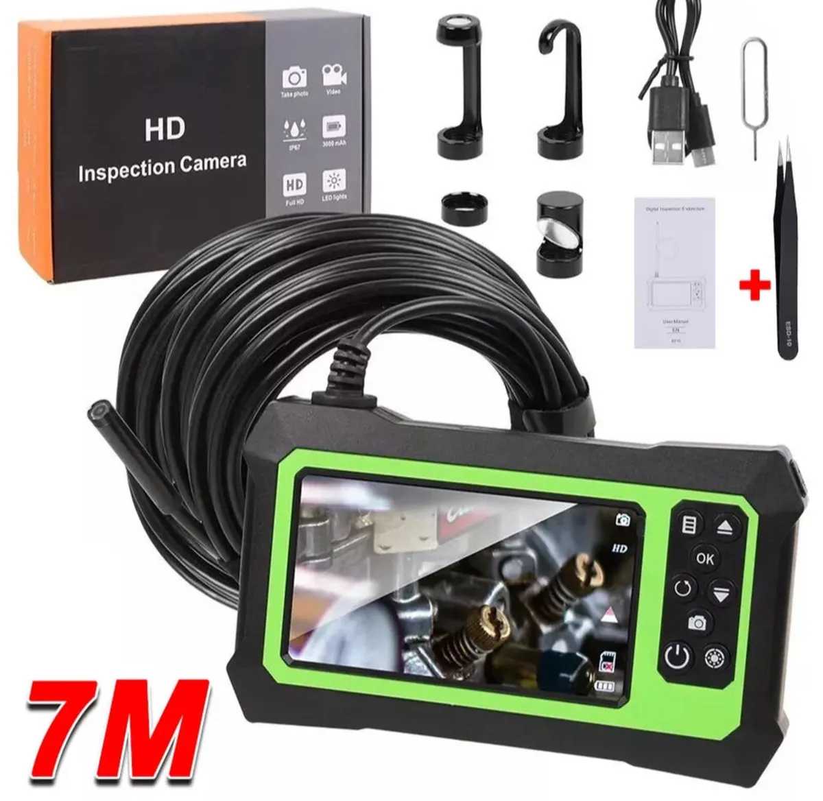 Industrial Endoscope Camera 1080P HD 4.3'' Screen - Image 3