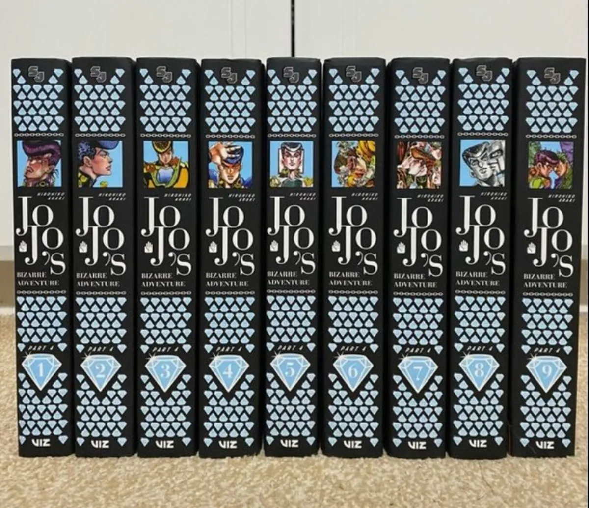 Jojo’s Bizarre Adventure part 4 vol 1-9 complete - Image 1