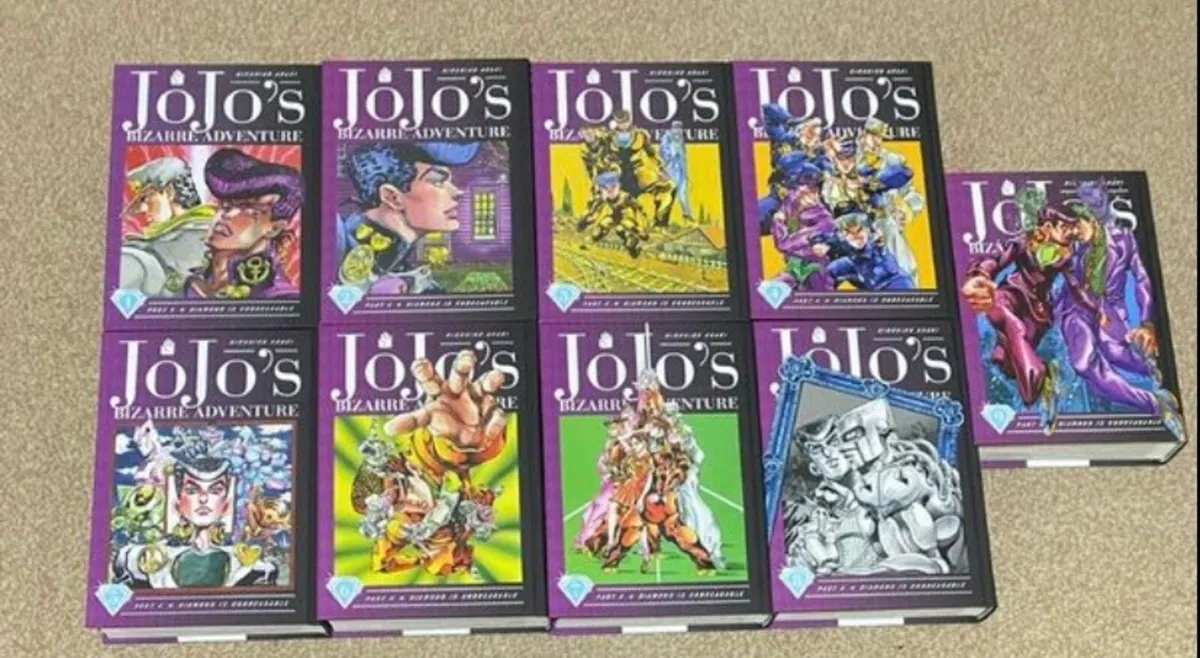 Jojo’s Bizarre Adventure part 4 vol 1-9 complete - Image 2