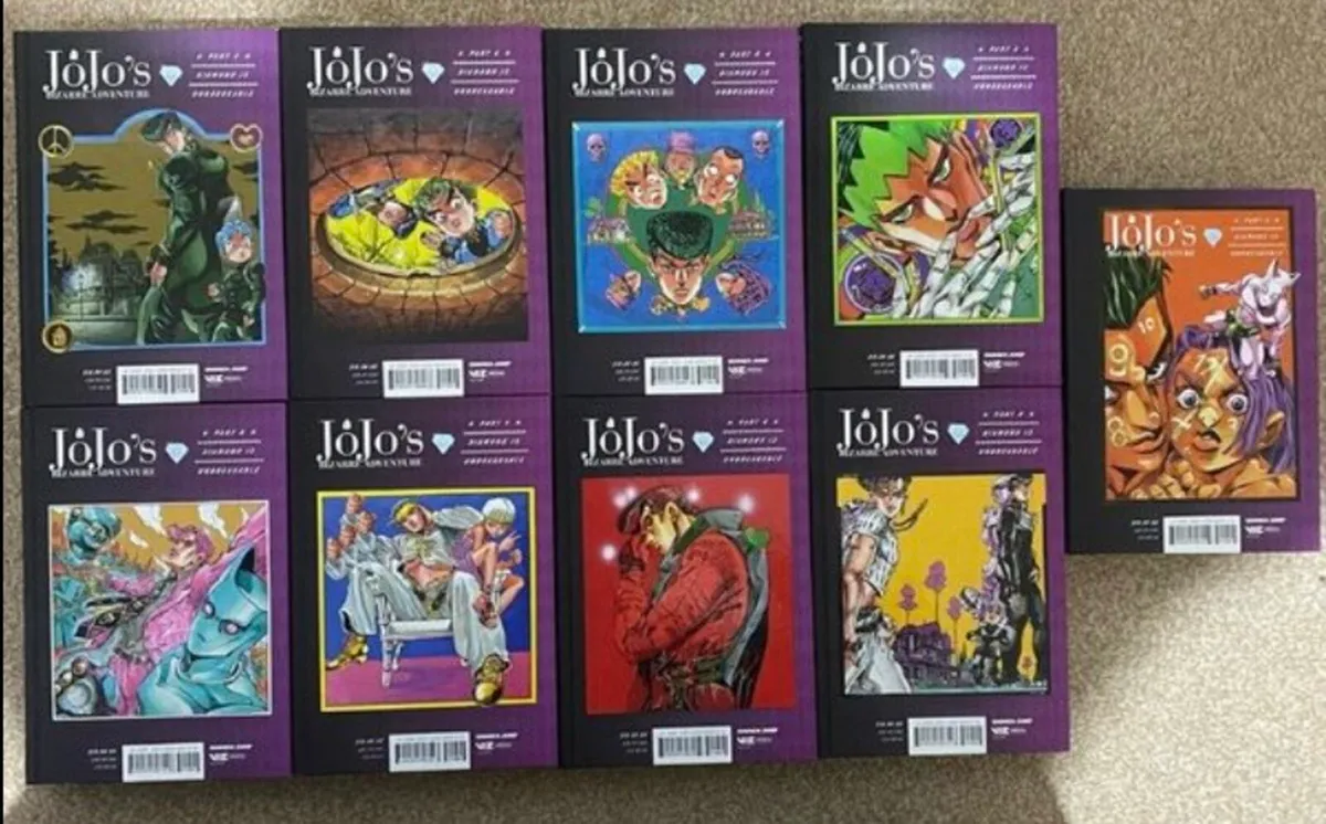Jojo’s Bizarre Adventure part 4 vol 1-9 complete - Image 3