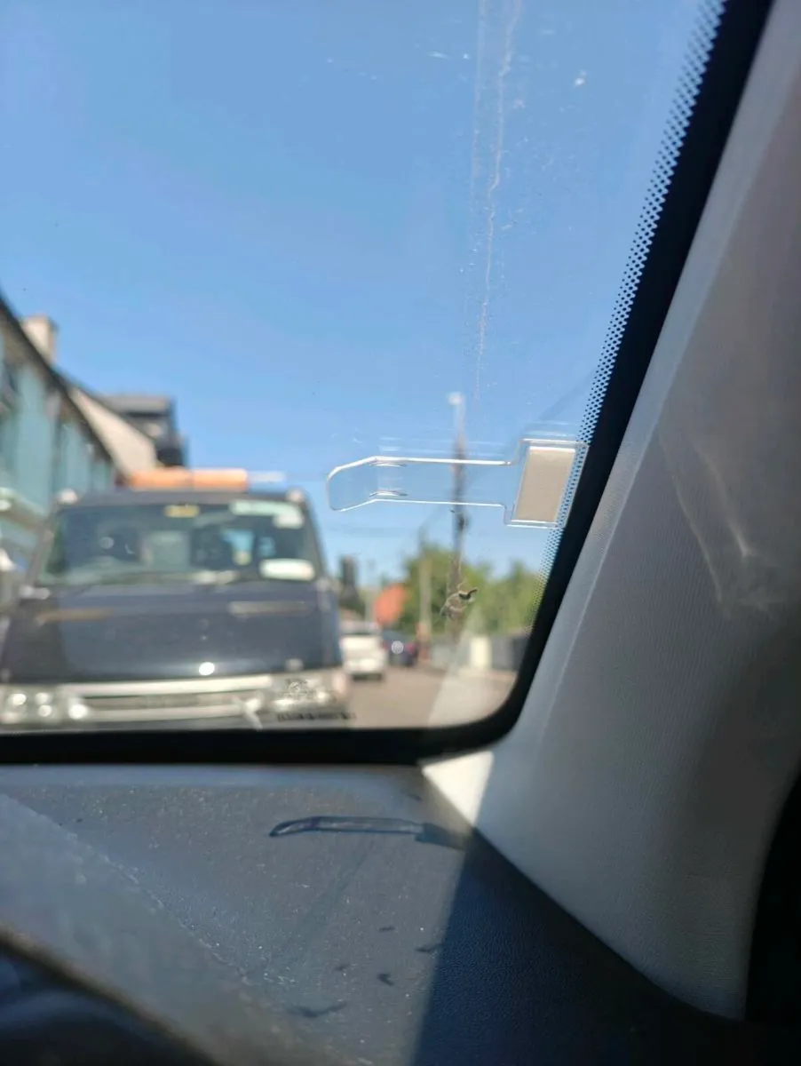 Card Holder Mounting Sticker – Windshield Mount f - Image 1