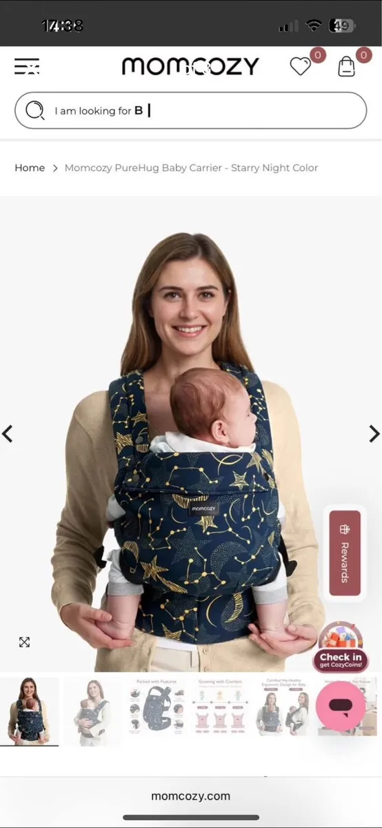 Baby Carrier. Momcozy brand new. - Image 1