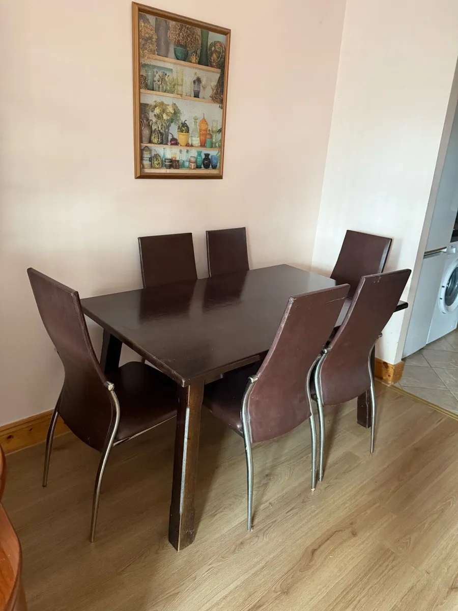 Table and chairs