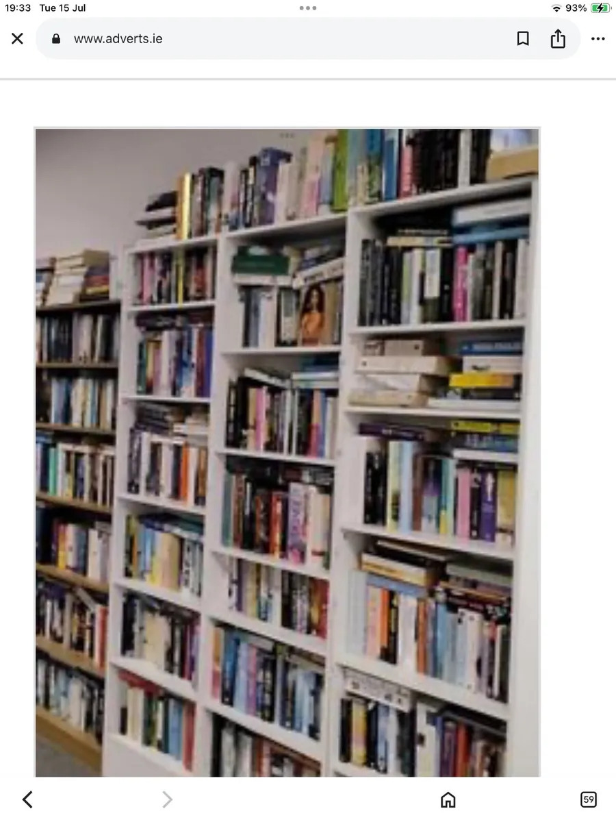 Job lot of 500 books €50