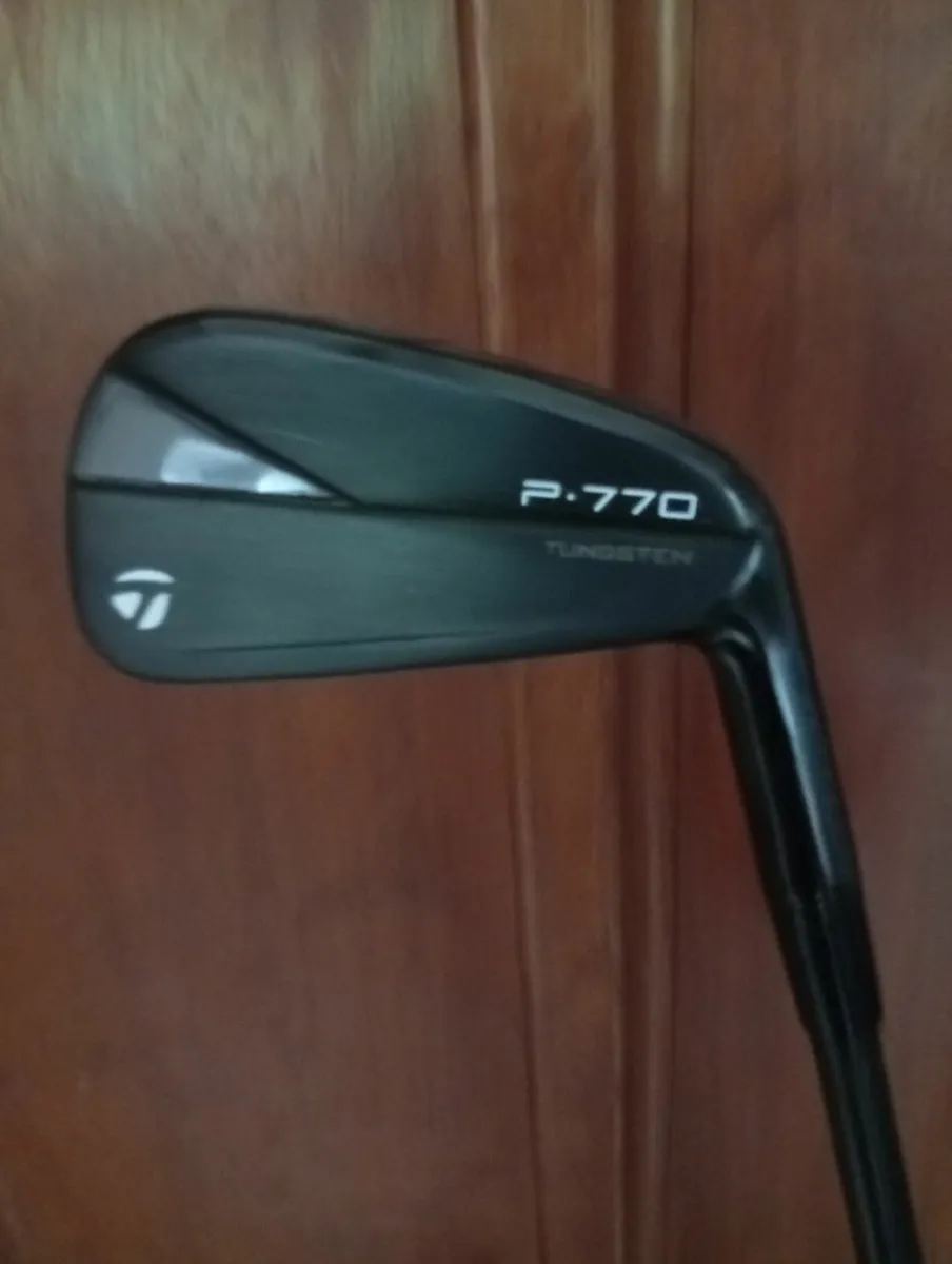 TaylorMade P770 Tungsten 4-7 ,8-PW Forged As New - Image 4