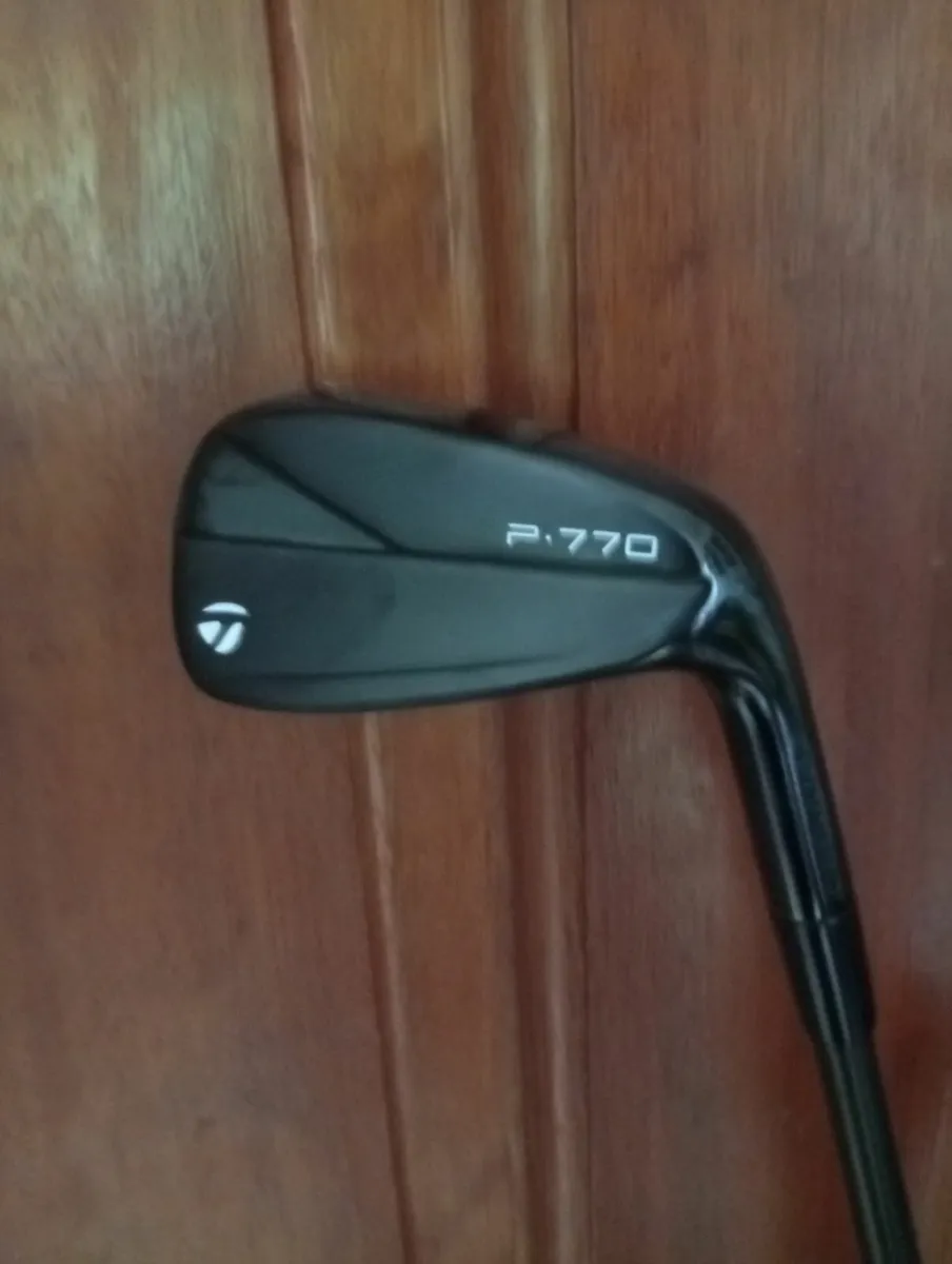TaylorMade P770 Tungsten 4-7 ,8-PW Forged As New - Image 1