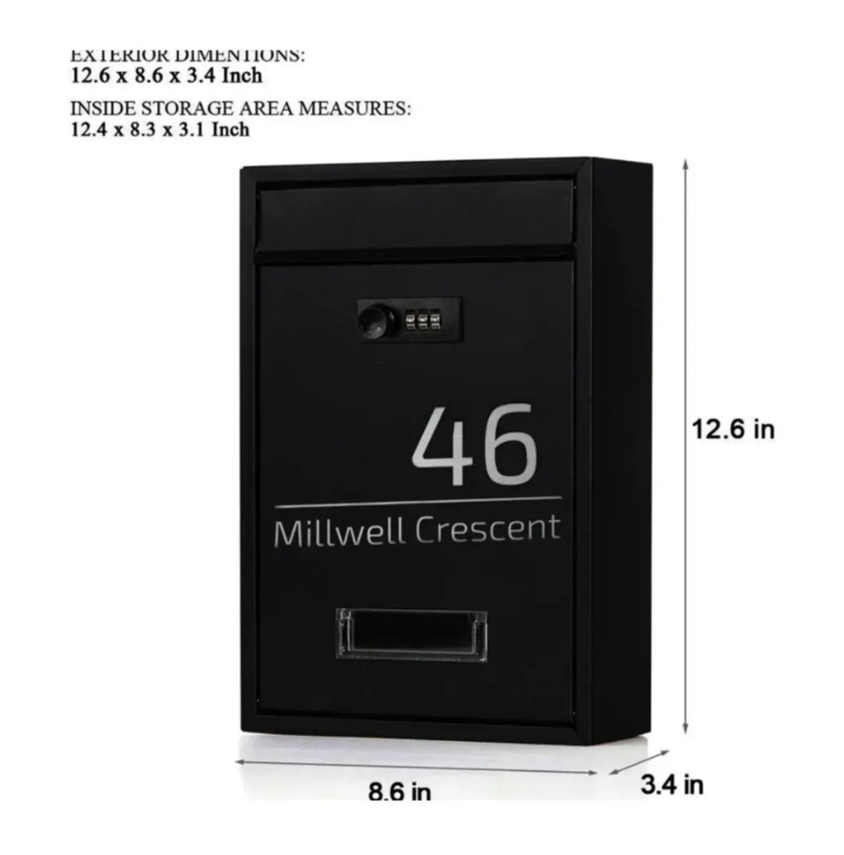 Personalised Letter Box Post Box - Image 3