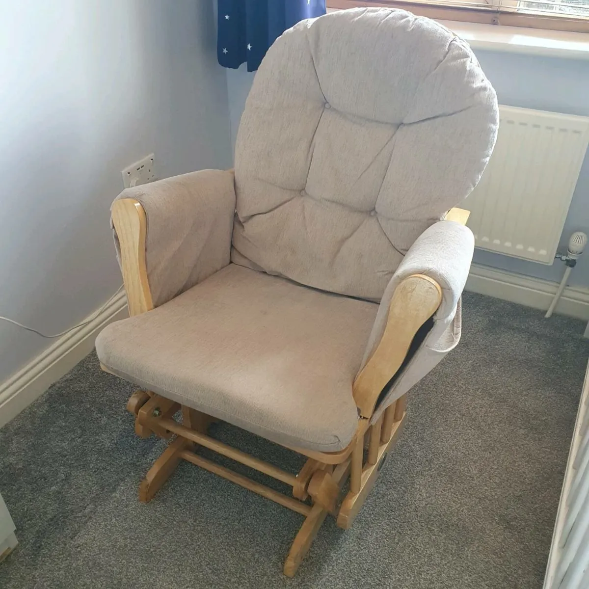Babylo Rocking Chair and Footstool - Image 1