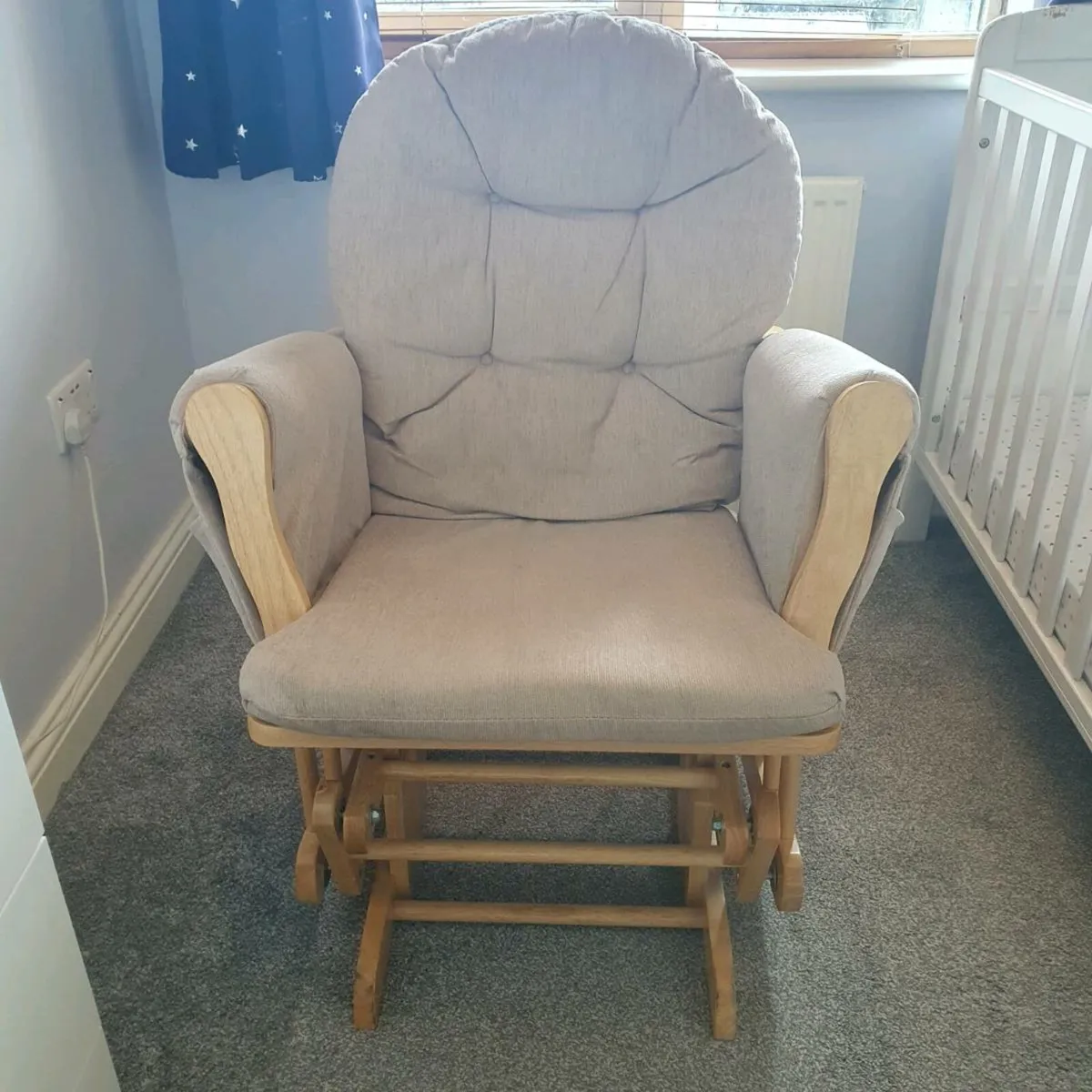 Babylo Rocking Chair and Footstool - Image 2