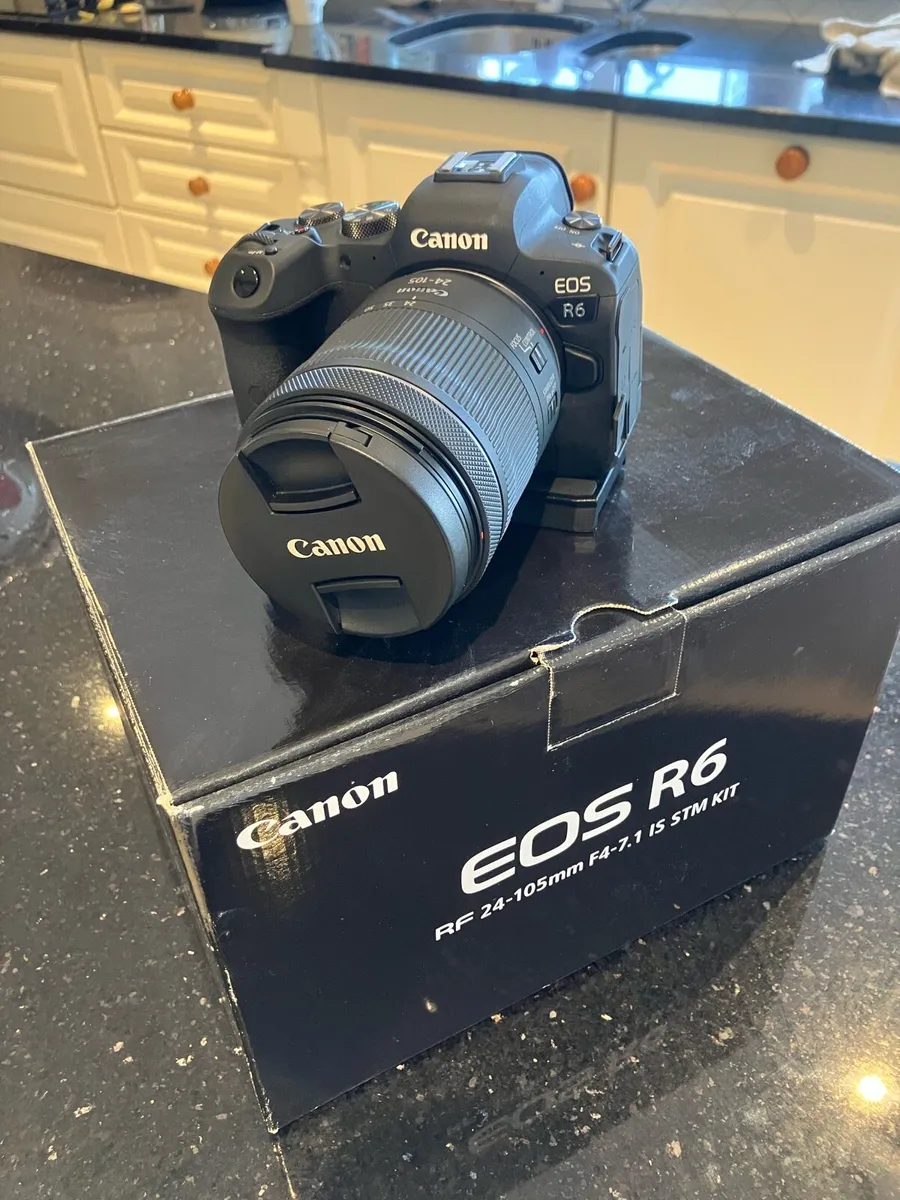 Canon R6 camera and lens - Image 1