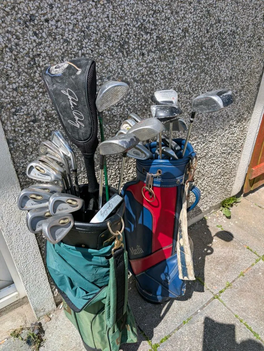 Two sets of Golf clubs 80 each tonight - Image 1