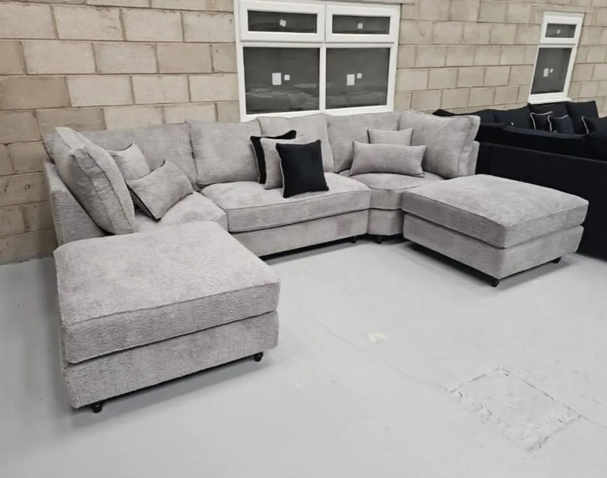 "Teddy bear U Shape Sofas- Cork" - Image 4