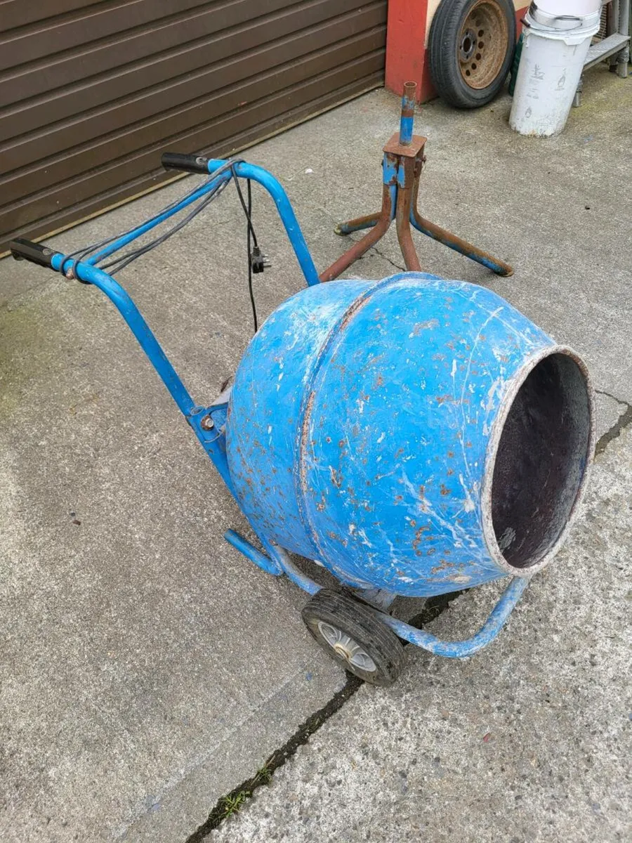 Eletric cement mixer - Image 1