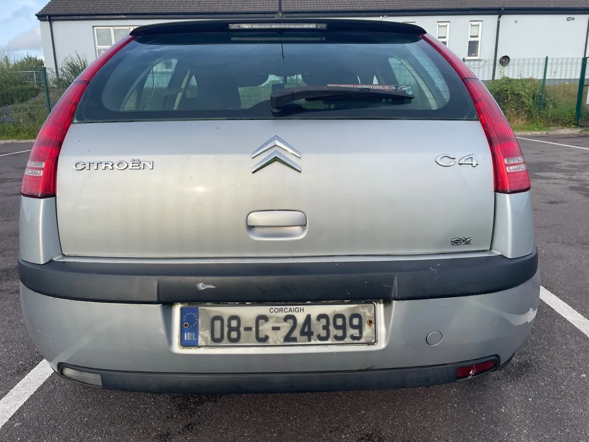 Citroen C4 2008 Long NCT&TAX 1.6HDI SX 92BHP - Image 4