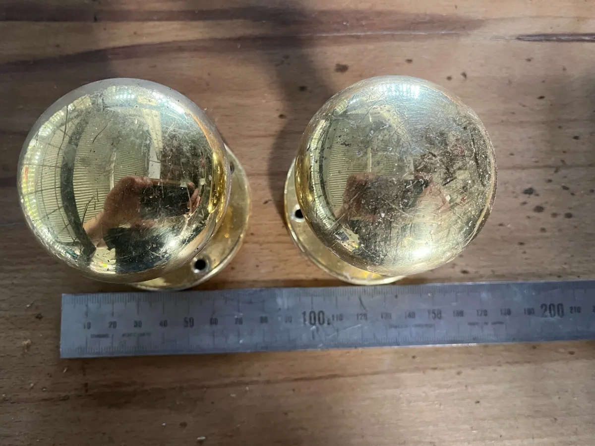 Brass Door Knobs (28) - Image 2