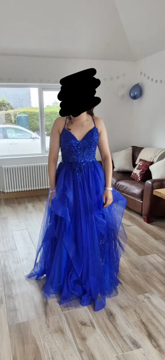 Royal Blue Debs Dress - Image 1
