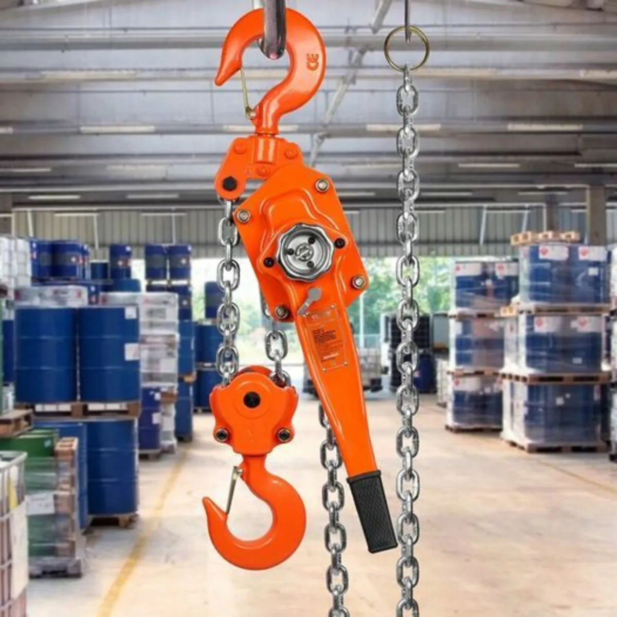 Manual Lever Chain Hoist, 6 Ton 13200 lbs Capacity - Image 2