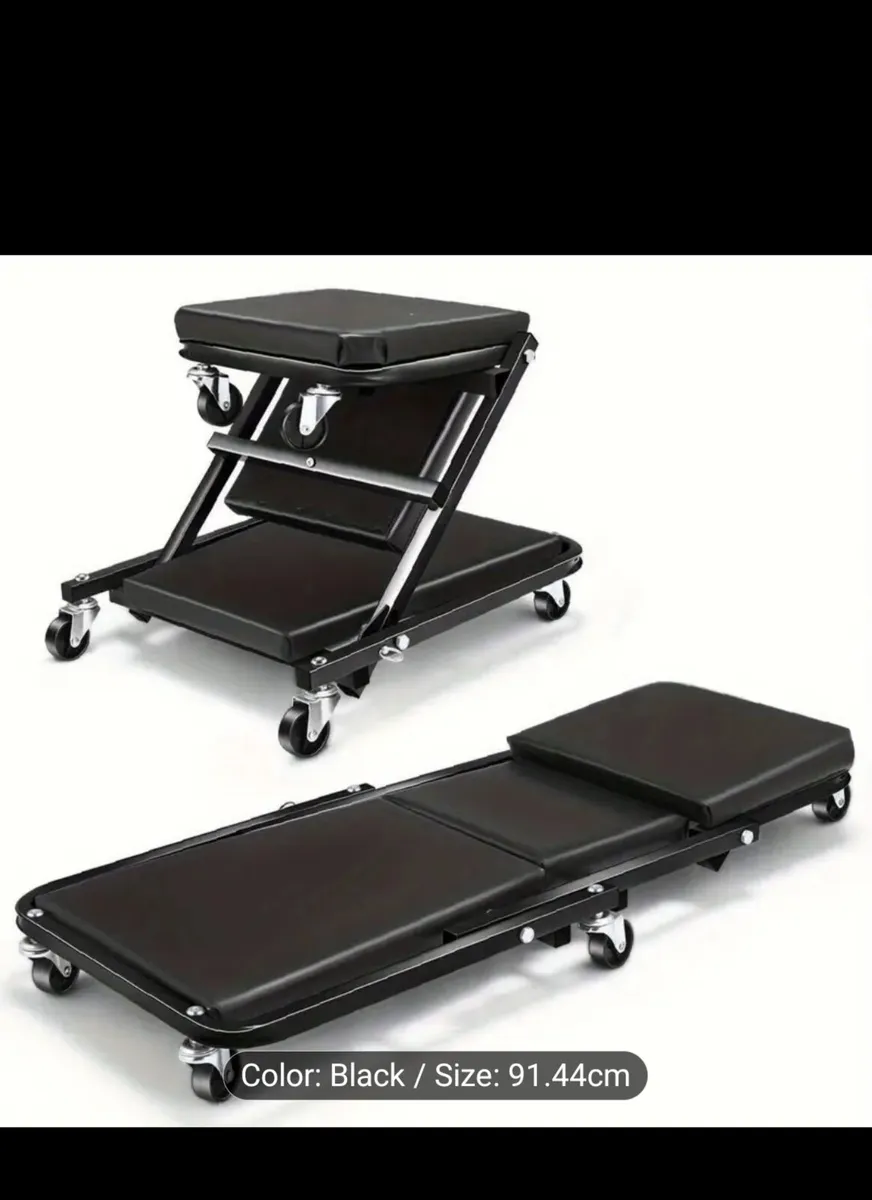Two-in-One Convertible garage chair - Image 1