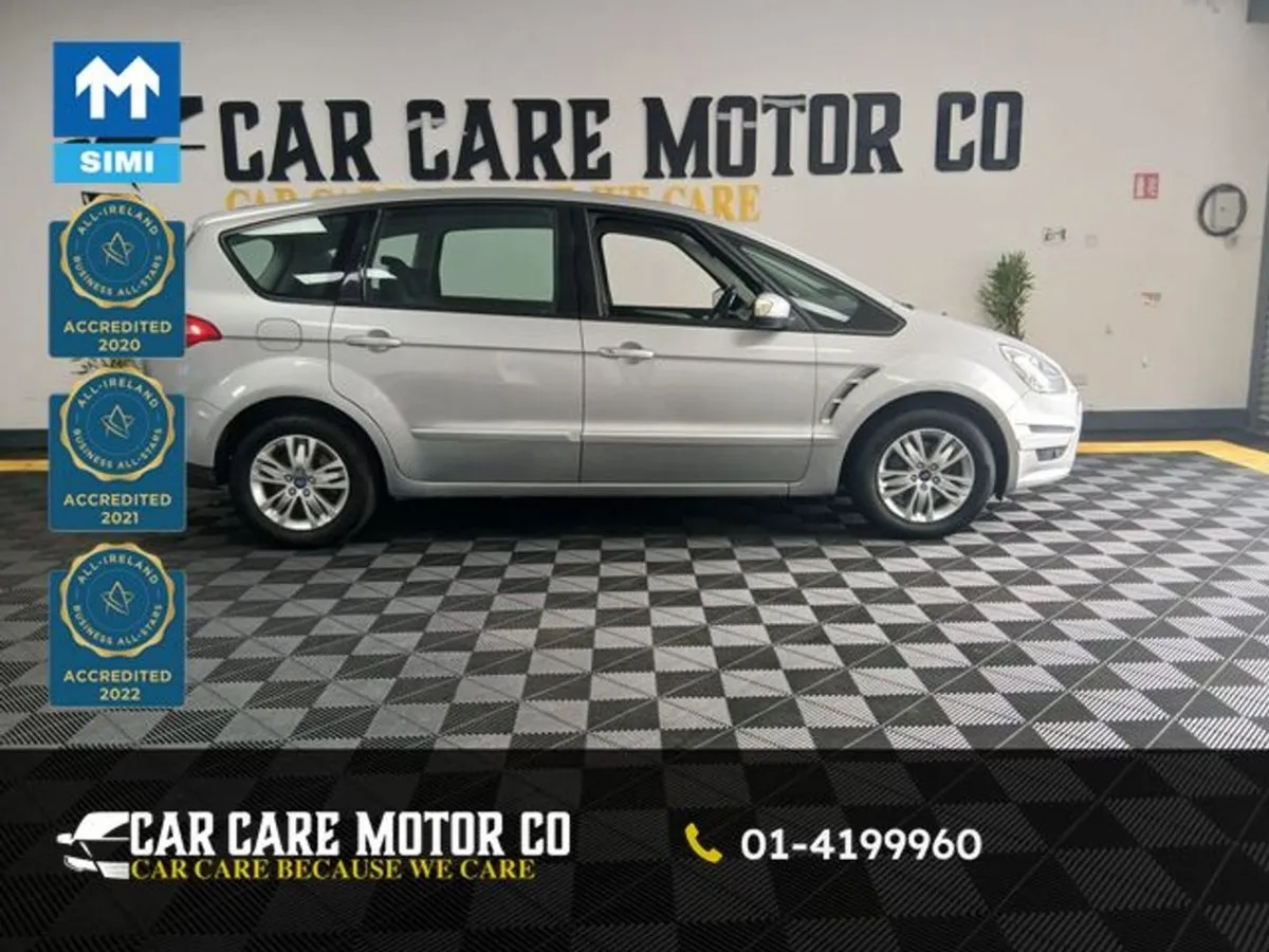 Ford S-Max 1.6 Tdci Zetec 7 Seater Warranty - Image 1