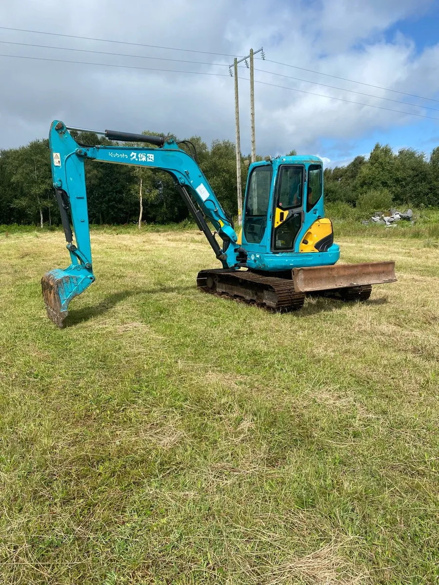 Kubota KX161 5ton digger - Image 1