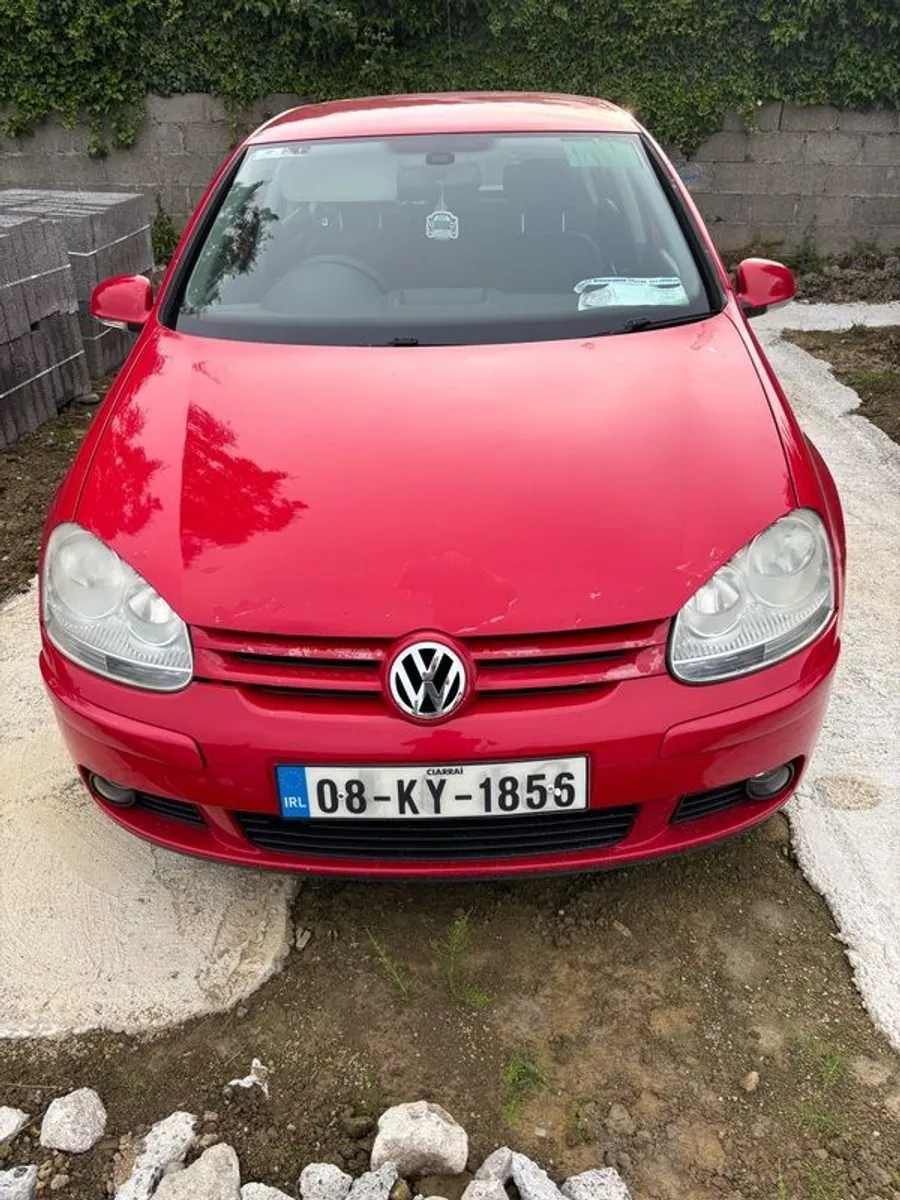 2008 Volkswagen Golf with 8 months NCT to run - Image 1
