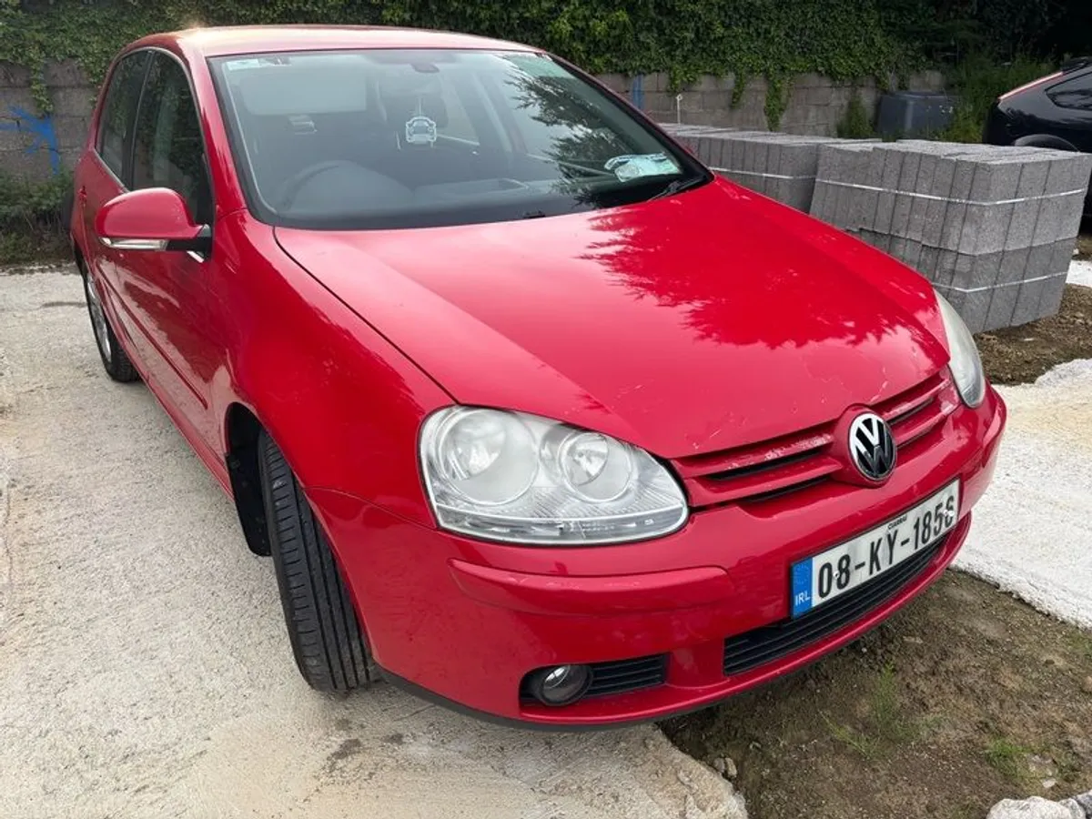 2008 Volkswagen Golf with 8 months NCT to run - Image 3