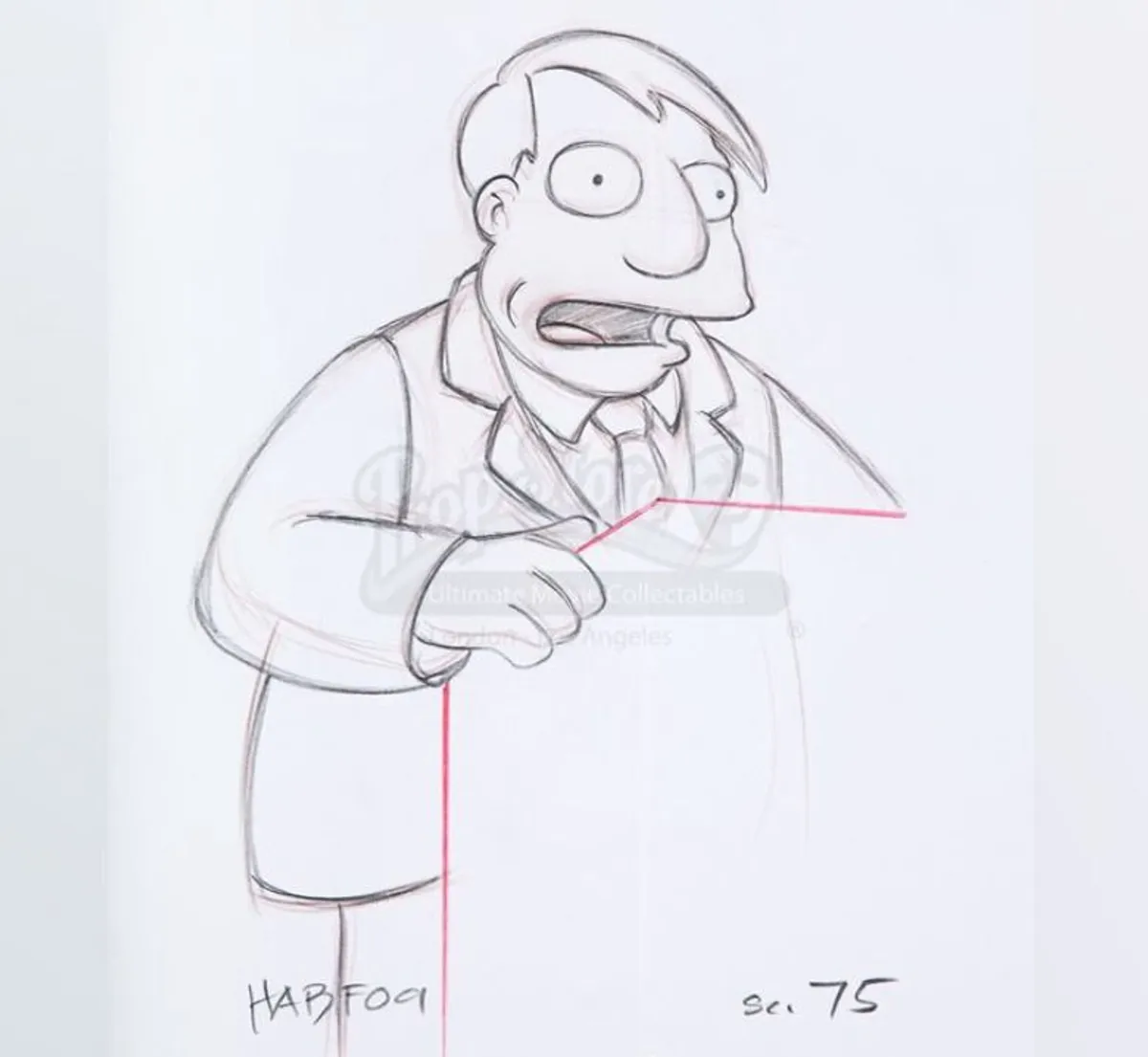 Original Production Drawing - The Simpsons - Image 1