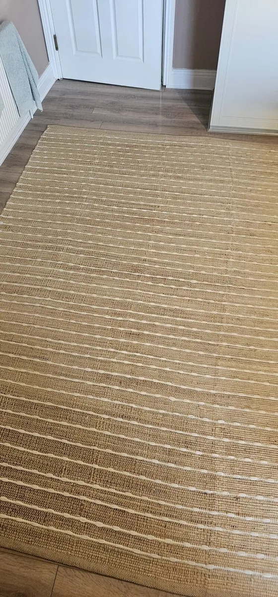 H&M Home Large Jute Rug 170 x 240cm - Image 1