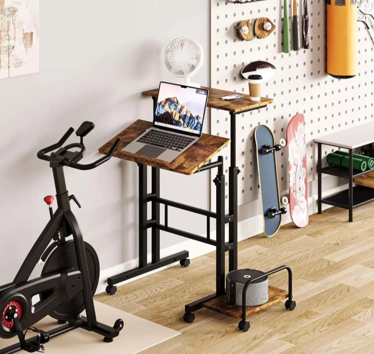 Standing Sitting Desk Height Adjust Workstation - Image 3