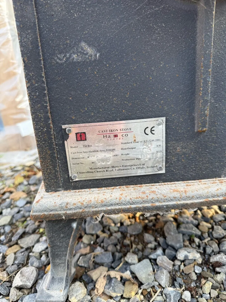Hamco Cast iron stove - Image 2