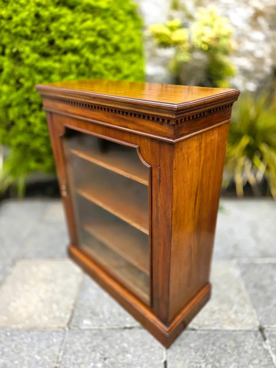 Victorian Display Cabinet/Bookcase- Circa 1895 - Image 2