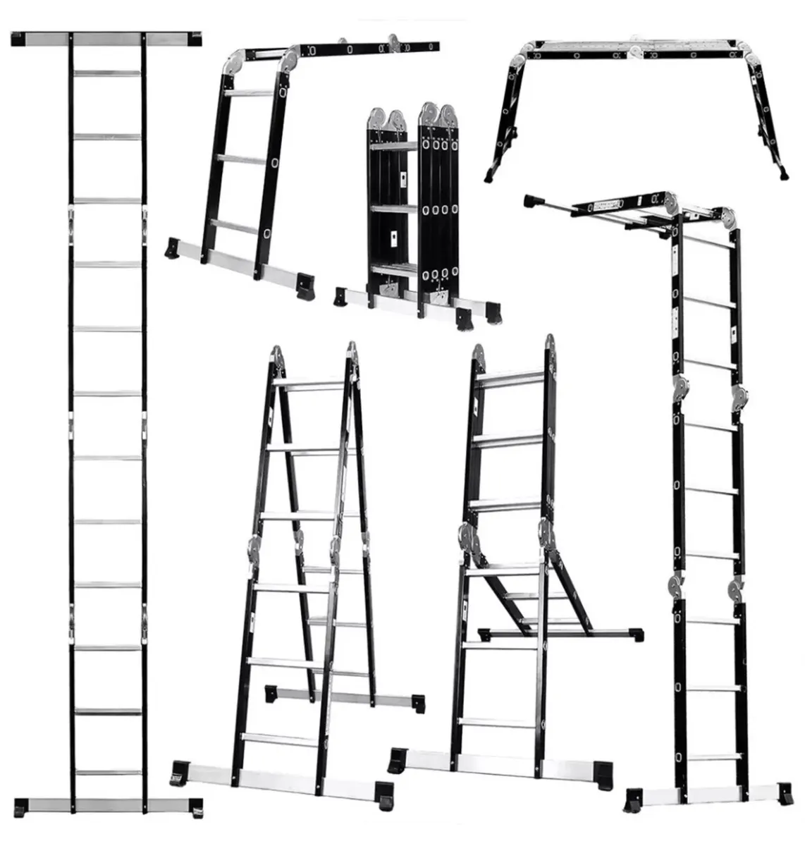 3.5m Metre Multi-Purpose Folding Ladder NEW - Image 1