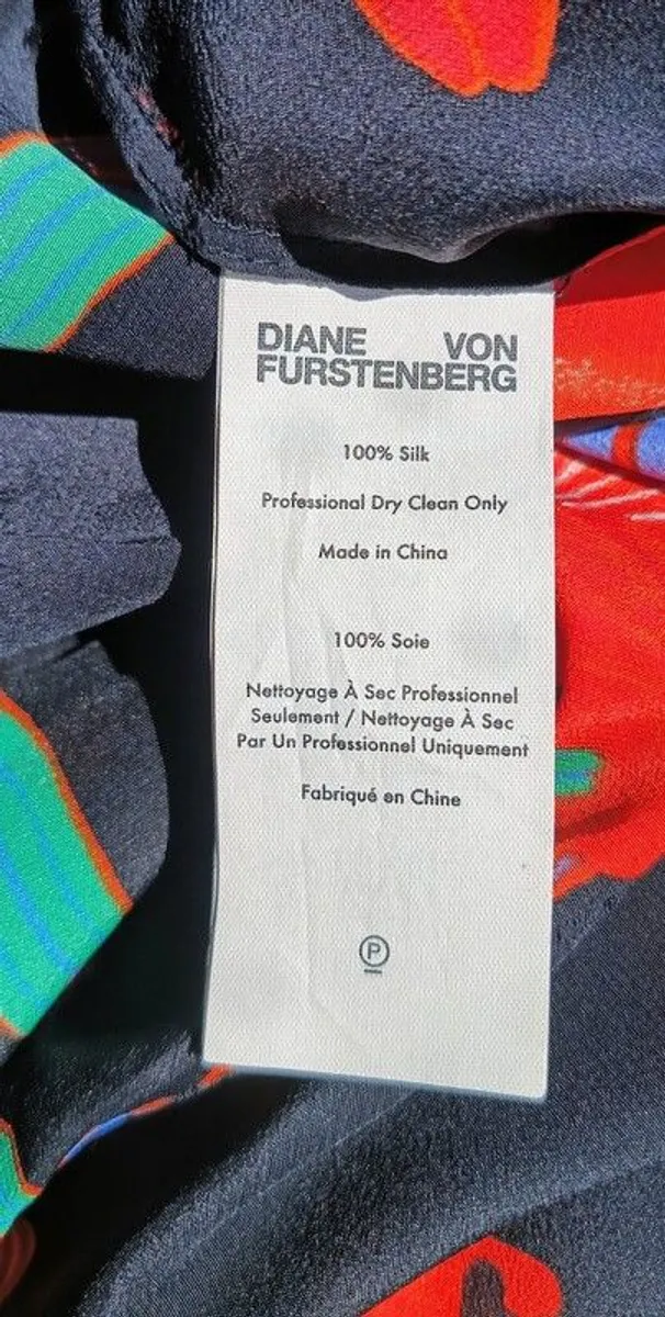 Diane Von Furstenburg silk trousers - Image 4