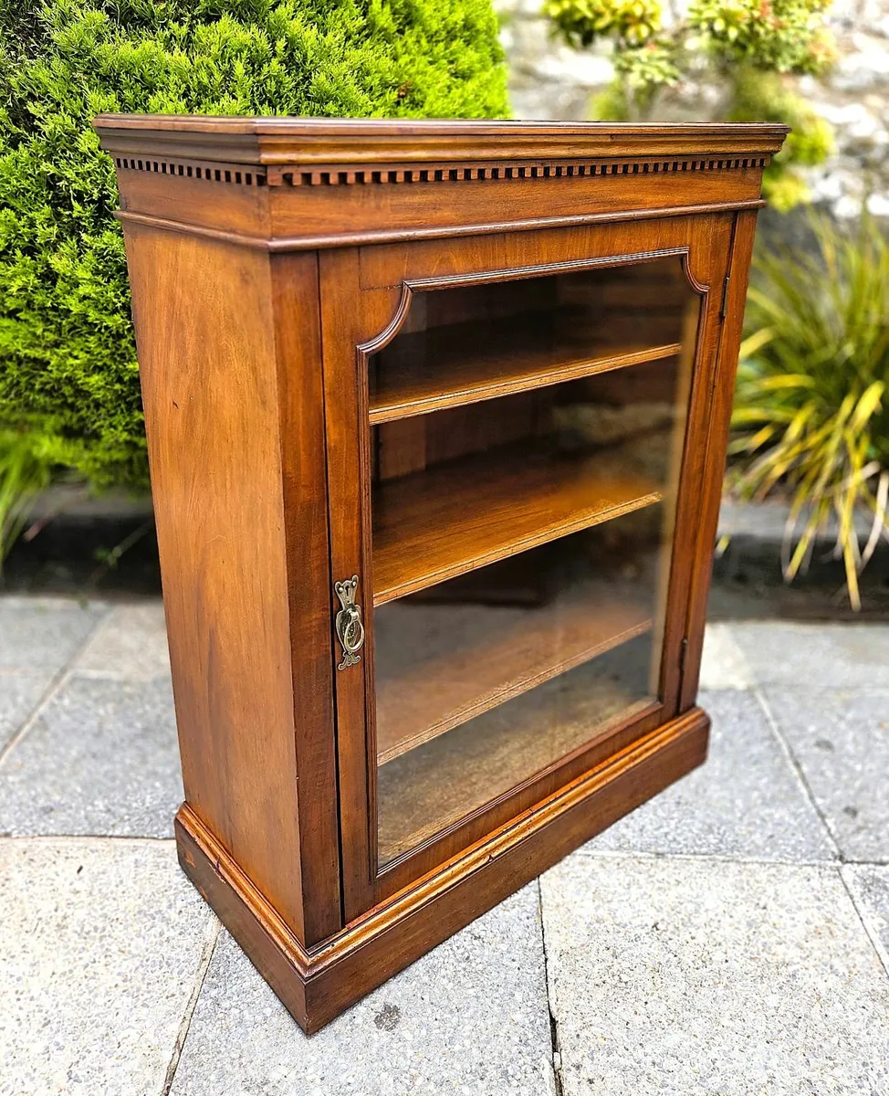 Victorian Display Cabinet/Bookcase- Circa 1895 - Image 3