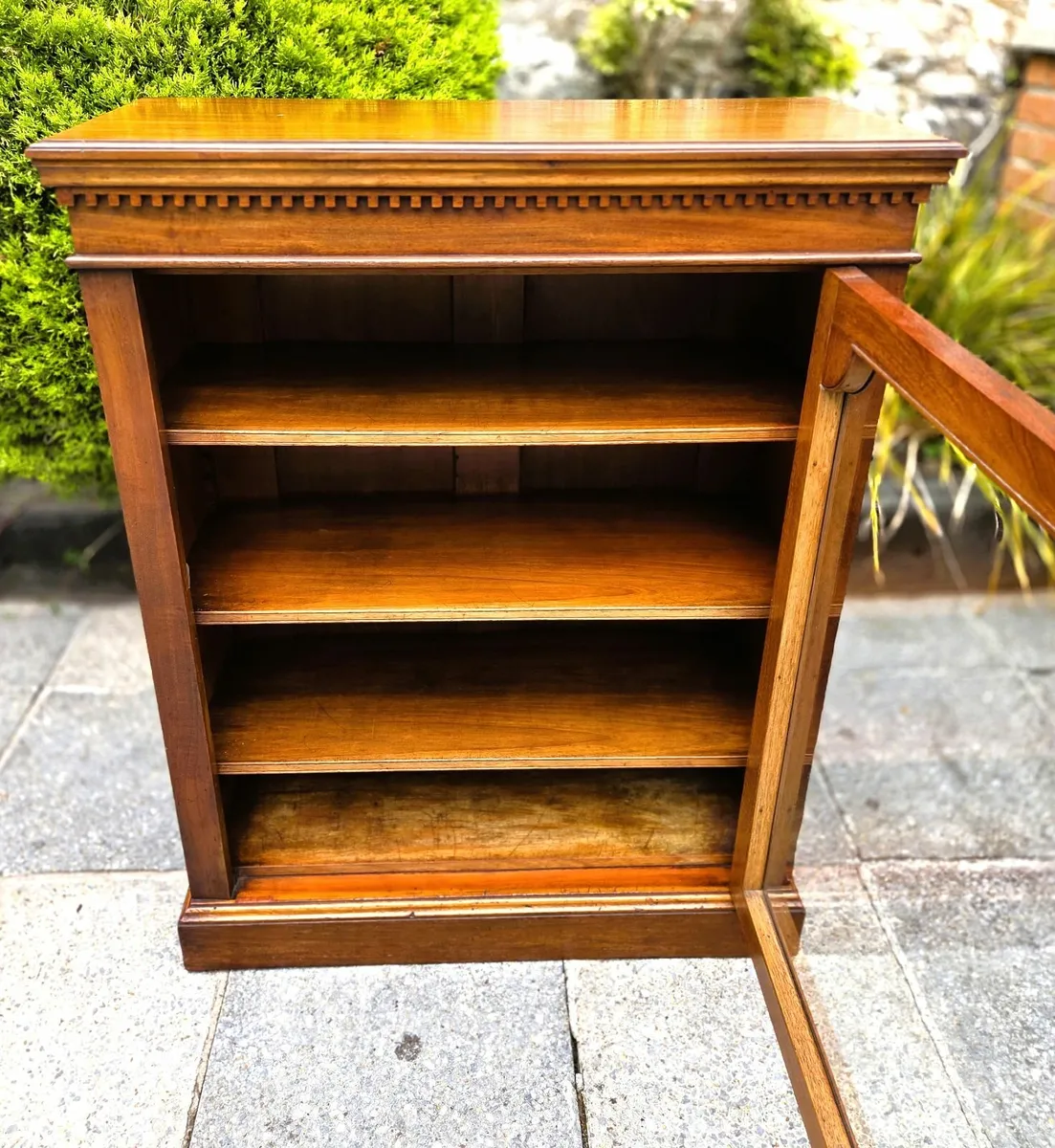 Victorian Display Cabinet/Bookcase- Circa 1895 - Image 4