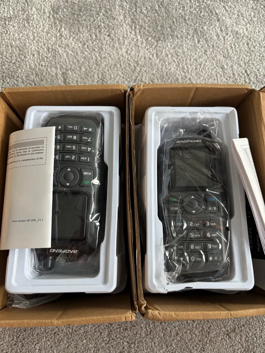2x Baofeng UV-21 Long Range walkie talkie. Ham rad - Image 4