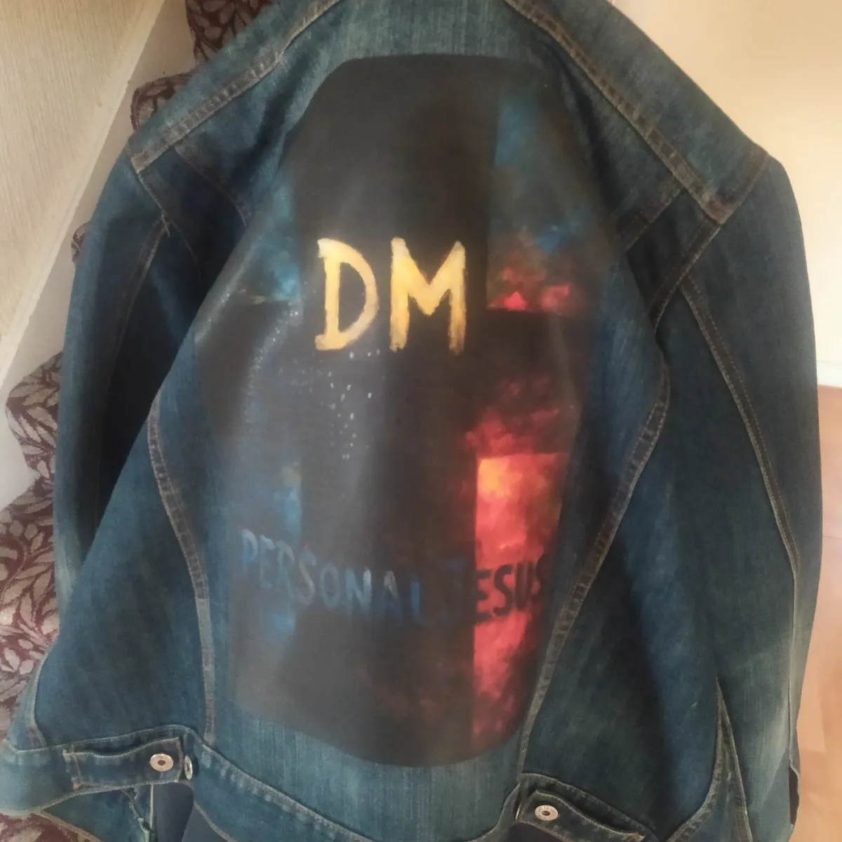 Xl denim jacket Depeche mode - Image 1