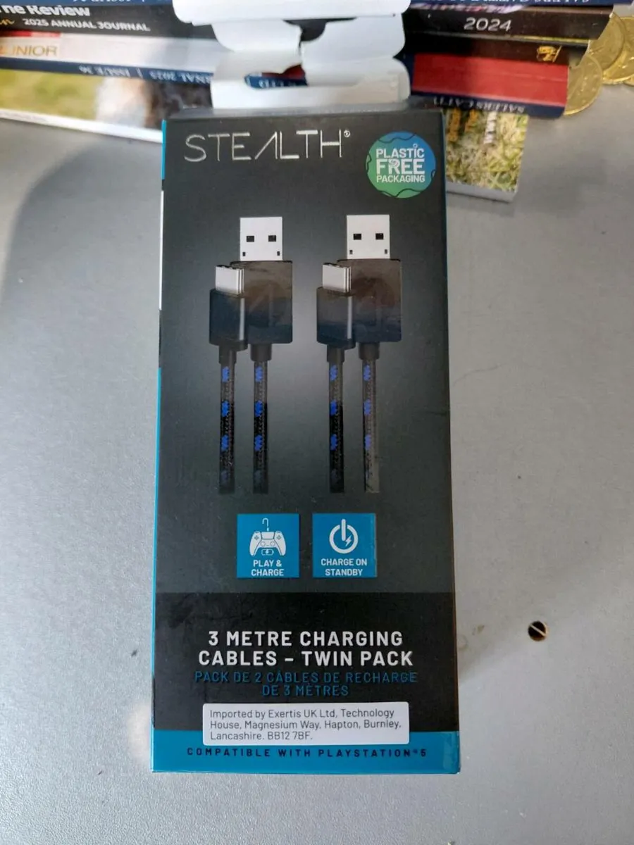 PS5 Controller Charging Cables - Image 1